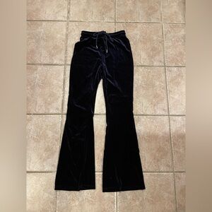 SHEIN Velvet Track Pants